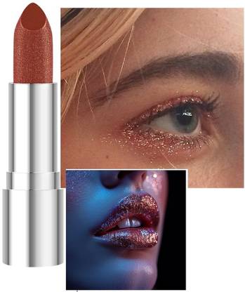 EVERERIN New Glitter Lipstick Brown-01