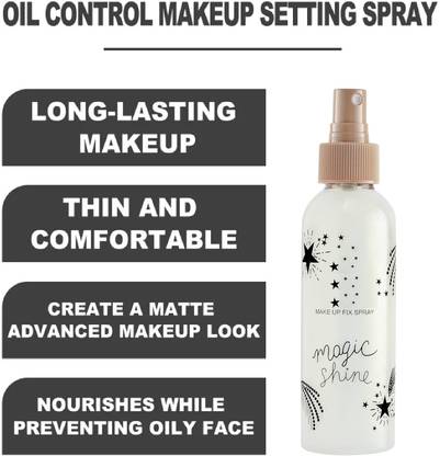 MYEONG Magic Shine Makeup Setting Spray Long-lasting Finishing Mist