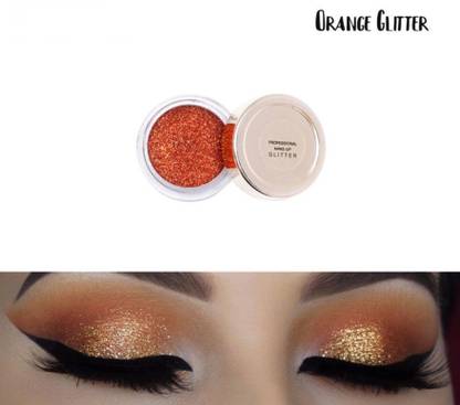 GALEMAX EyeShadow Glitter Single Color Long lasting ORANGE GLITTER