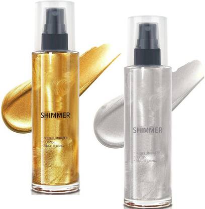 GULGLOW99 Highlighter Makeup Face and Body Luminizer Face Body Shimmer Glow