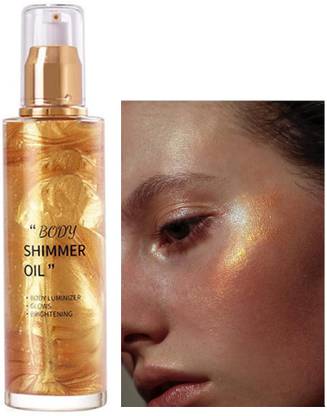 ADJD Body Shimmer Luminizer Glow Illuminator Quick-Drying and Non-Sticky