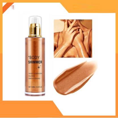 Emijun Body ShimmerMoisturizing Long Lasting Body Luminizer Face Brighten, Waterproof