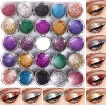 DARVING 25 Multi color shimmer glitter for woman