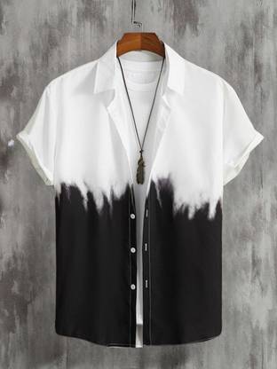 fitoda fashion Men Self Design Casual Multicolor Shirt