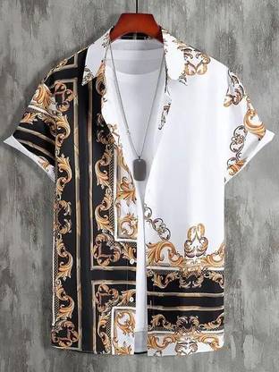 fitoda fashion Men Self Design Casual Multicolor Shirt