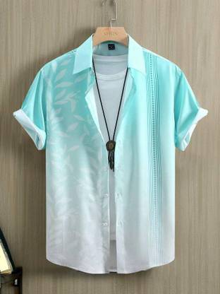 indicare Men Printed Casual Multicolor Shirt