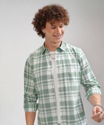 HIGHLANDER Men Checkered Formal Multicolor Shirt