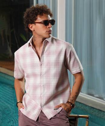 CAMPUS SUTRA Men Checkered Casual Multicolor Shirt
