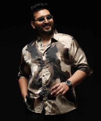 Instafab Plus Men Printed Casual Multicolor Shirt