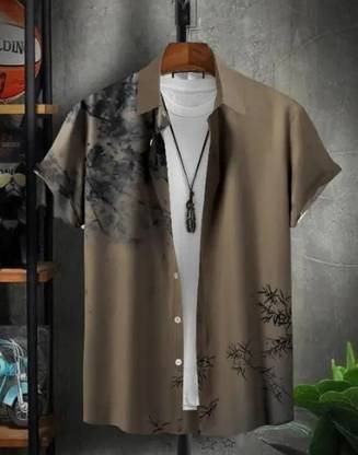 indicare Men Printed Casual Multicolor Shirt