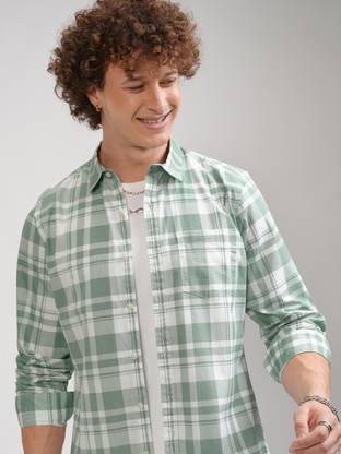 HIGHLANDER Men Checkered Formal Multicolor Shirt