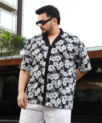 Instafab Plus Men Printed Casual Multicolor Shirt