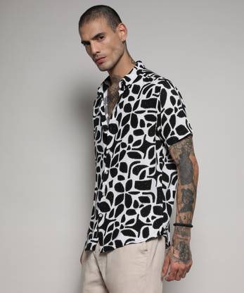 CAMPUS SUTRA Men Printed Casual Multicolor Shirt