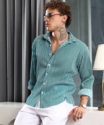 CAMPUS SUTRA Men Striped Formal Multicolor Shirt