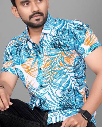 METRONAUT Men Printed Casual Multicolor Shirt