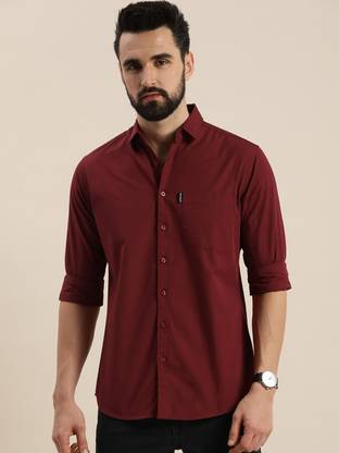 COMBRAIDED Men Solid Casual Multicolor Shirt