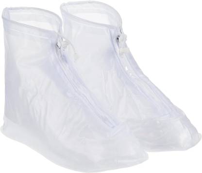 MISHTINCREATION Rain Shoe Covers Plastic TRANSPARENT Boots Shoe Cover