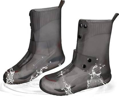 AARUKCREATION Silicone Shoe Cover Waterproof, Silicone BROWN Boots Shoe Cover