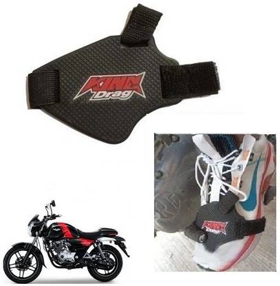 SRPHERE A07_Motorbike Gear Shifter Riding Nonslip Shift Pad Shoe Boot Cover Silicone Silicone Black Boots Shoe Cover