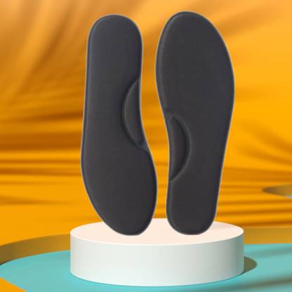 GEJUFF memory foam shoe liners | memory foam shoe insoles | Black Shoe Insole size 8 Insole