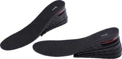 Dr Foot Height Increase Insoles | Soft, Comfortable & Breathable Fabric - 1 Pair PU Foam Heel Accessories Regular Shoe Insole