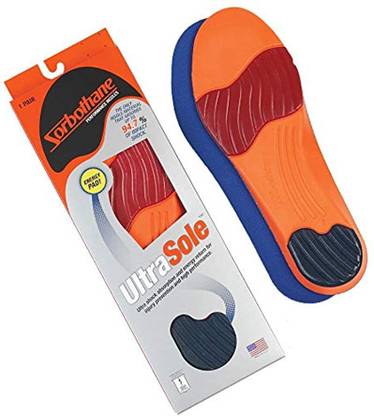 Sorbothane Silicone Arch Orthotic Shoe Insole