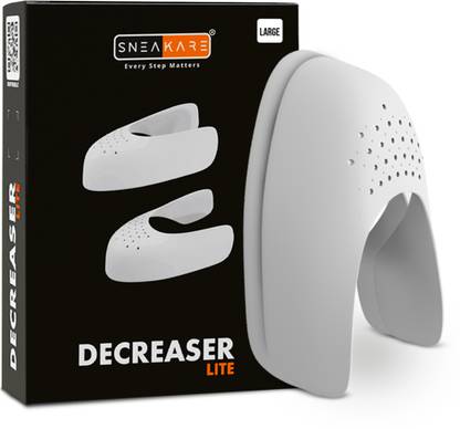SNEAKARE Shoe Crease Protector - Shoe Crease Guard - Decreaser Lite, Large PU Toe Regular Shoe Insole