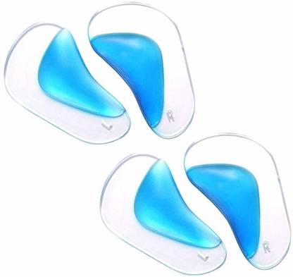 PALAY 2 Pairs Arch Support Insoles Fits for Flat Feet & Plantar Fasciitis Orthotic Gel Arch Orthotic Shoe Insole