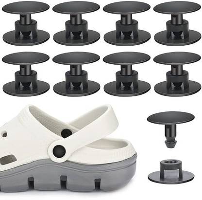KEE Universal Crocs Shoes Repair Rivets Replacement Button for Men & Women Shoe Lace