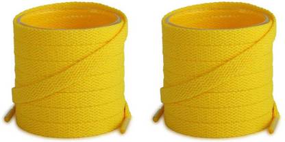 Lify 2 Pair Flat Shoelace - Sports Shoe- Yellow - 120CM Shoe Lace