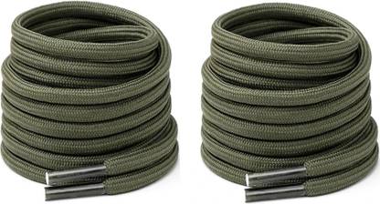 house of common shoe lace Round Army Green 120cm 2pair boot hiking sport Shoe Lace
