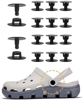 KEE Universal Crocs Shoes Repair Rivets Replacement Button for Men and Women Shoes Shoe Lace