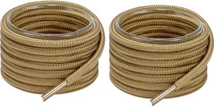 XERUS Shoe Laces Round Camel Tan 150cm shoe laces for boot sport hiking Tan shoes Shoe Lace