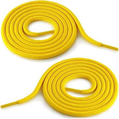SUNBIRD Yellow-Sneaker-2Paie-Shoelaces 1/4"Athletic for Sport II Running Shoes Strings Shoe Lace