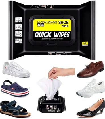 vakratunda "Grime Gone in a Swipe: The Ultimate Shoe Wipe Solution" Canvas Shoe Cleaner