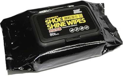shopiczone Shoe shine, shoe cleaning wipes Sports, Leather, Synthetic Leather, Canvas, Velour, Suede Shoe Cleaner