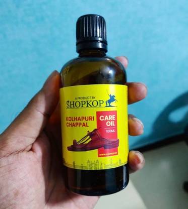 shopkop Kolhapuri chappal care oil Leather Shoe Lotion