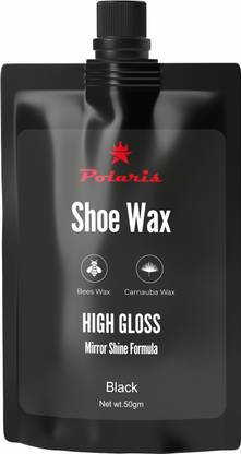 Polaris High Gloss Leather Shoe Wax Polish | Wax-50gm Leather Shoe Wax Polish
