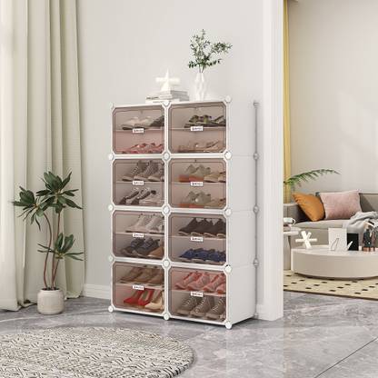 Keekos Plastic Collapsible Shoe Stand