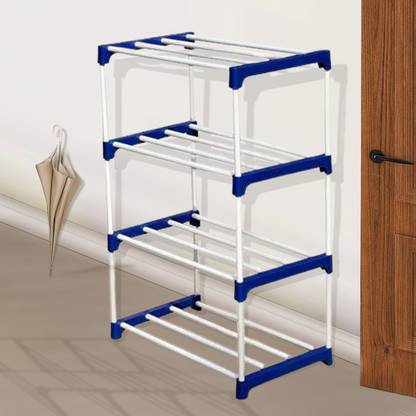 Plexus enterprises BLUEWHITE-4 Plastic Shoe Stand