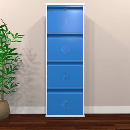 Pridiyos 4 Tier Shoe Rack Metal Shoe Rack