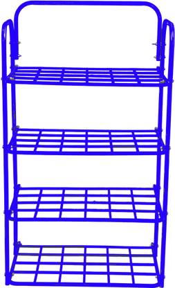 EEMWAY Plastic Collapsible Shoe Stand