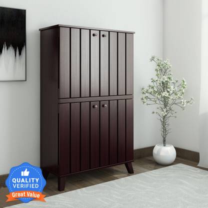 Flipkart Perfect Homes Cole Engineered Wood Shoe Rack