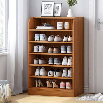 lukzer 6 Layer Multipurpose Shoe Rack Storage Organizer Space Saving Shelf (SR-005) Engineered Wood Shoe Rack