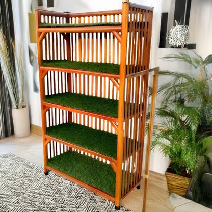 UnrealMonk Bamboo Shoe Rack