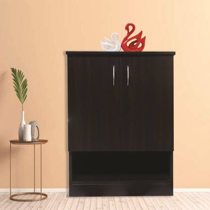 PRAPTI OPEN BASE CABINET Engineered Wood Shoe Rack