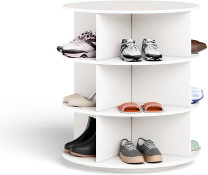 ROCCO 360° Rotating Engineered Wood Shoe Rack