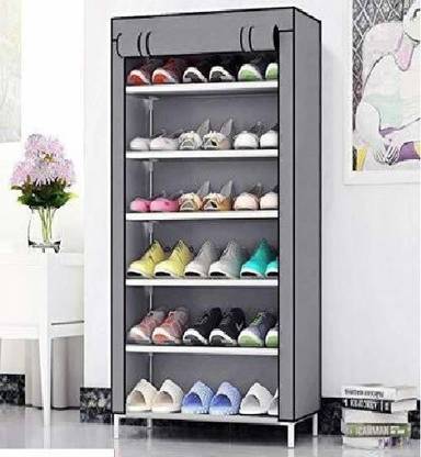 dbeautify Metal, Plastic Collapsible Shoe Stand