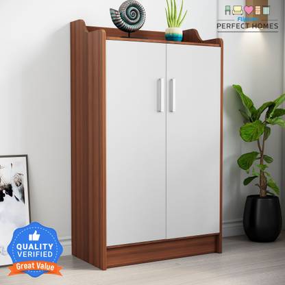 Flipkart Perfect Homes Wellington Engineered Wood Shoe Rack