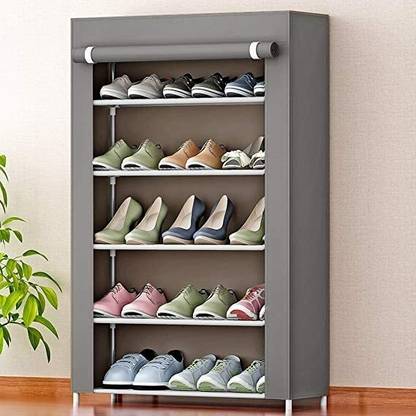 DEEPAK Metal, Plastic Shoe Stand